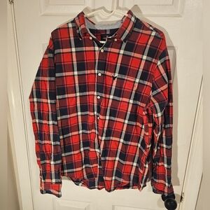 American Eagle Mens Plaid Shirt